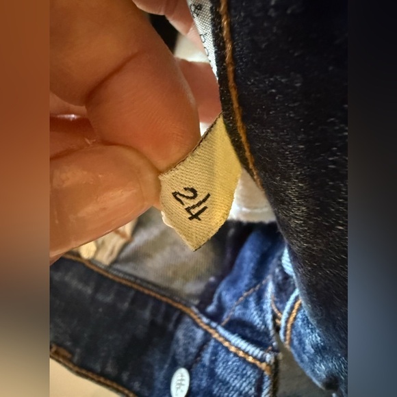 Rag & Bone Ankle Skinny Jeans - size 24 pockets zipper crop jeans - Picture 14 of 16